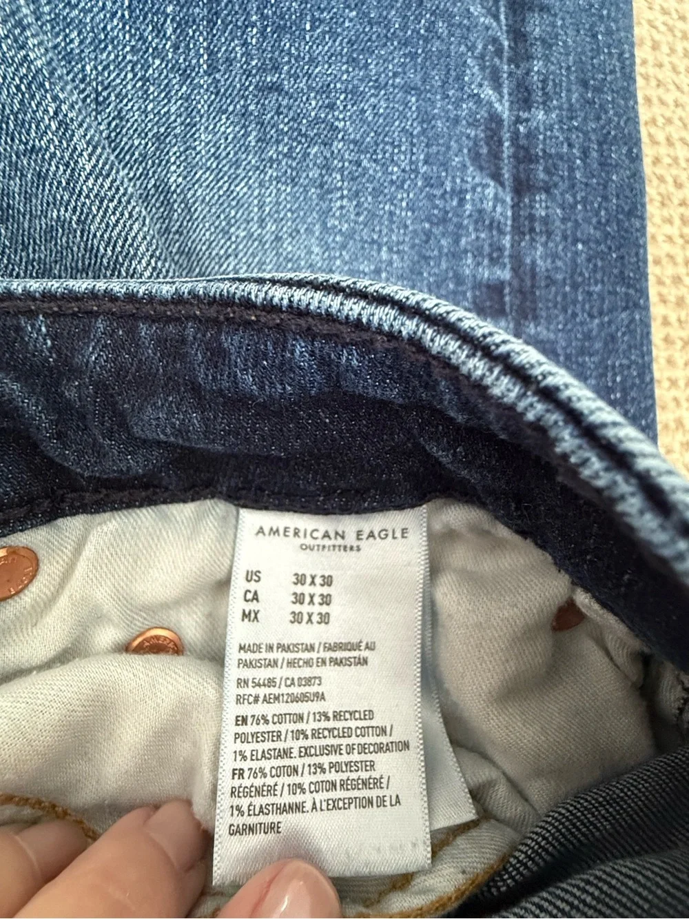American Eagle Original Bootcut Jeans. 30x30